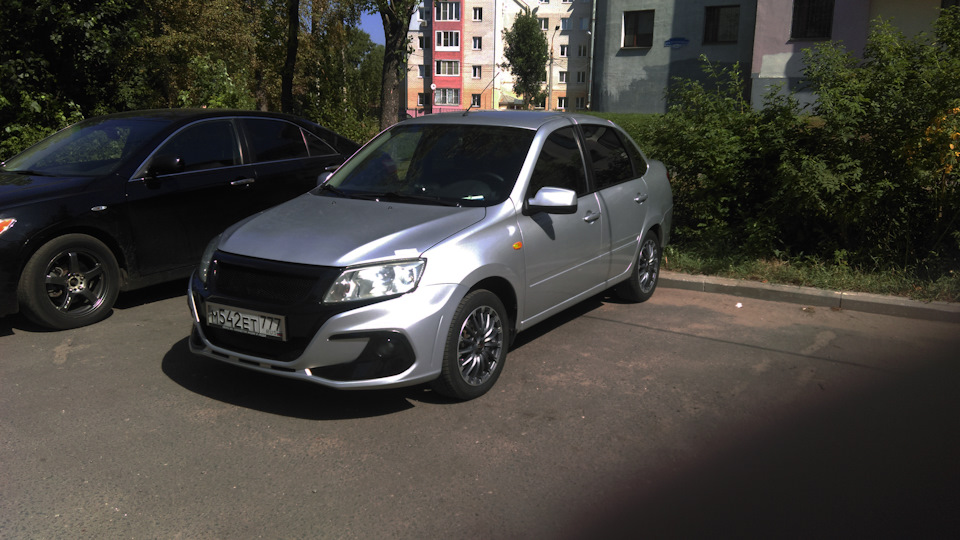 Lada Granta Сумасшедший поджопник
