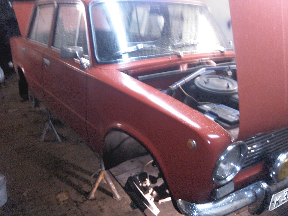 установка пневмы на 2101 — Lada 2102, 1,3 л, 1972 года | своими руками ...