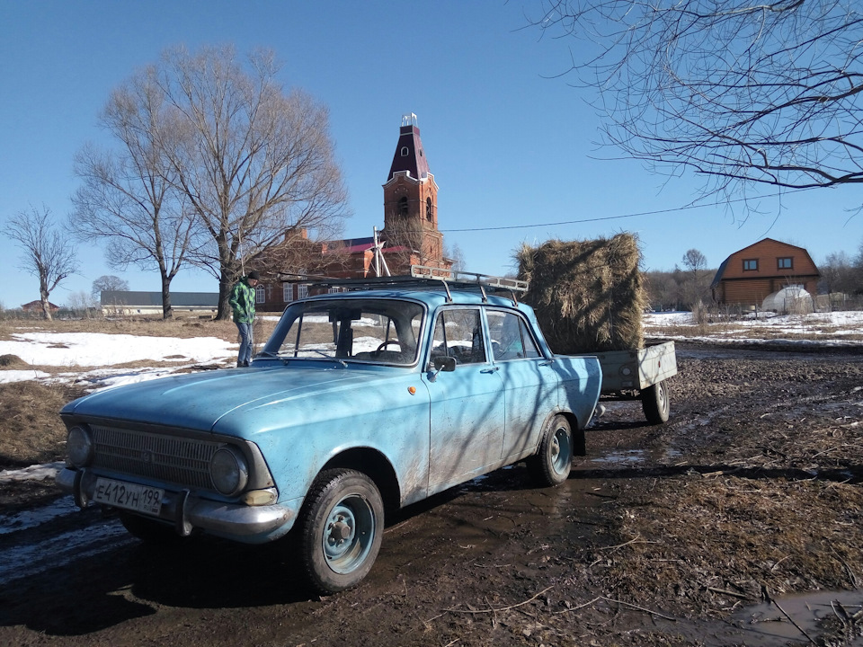 Заводим москвич 412 в мороз