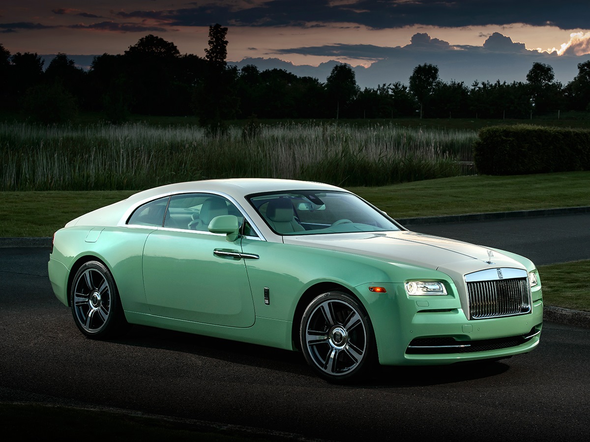 Rolls Royce Wraith Р·РµР»РµРЅС‹Р№