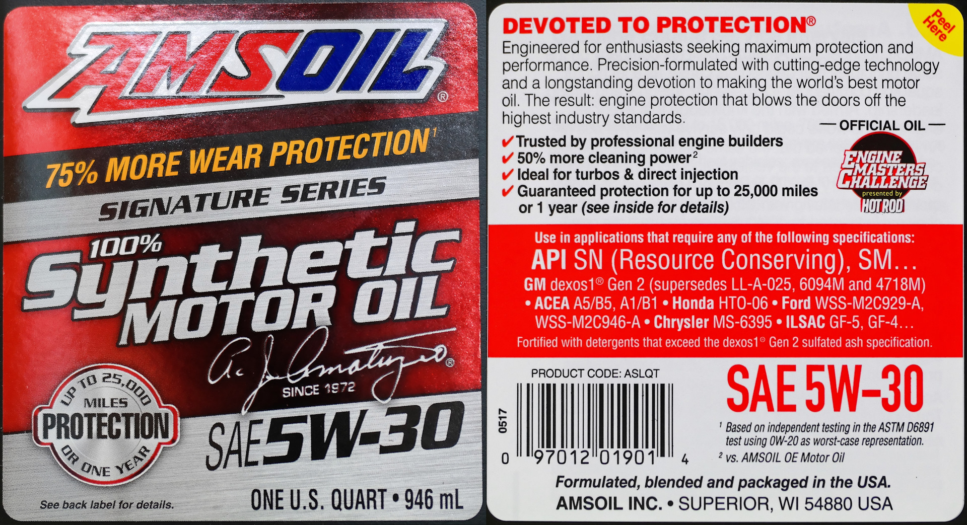 Amsoil signature series