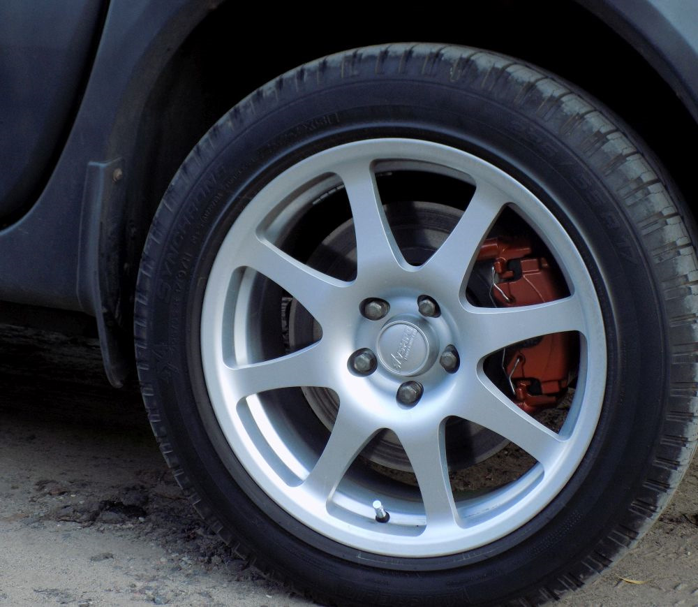 330 + 225/55/17 — Renault Scenic RX4, 1,9 л, 2003 года | стайлинг | DRIVE2