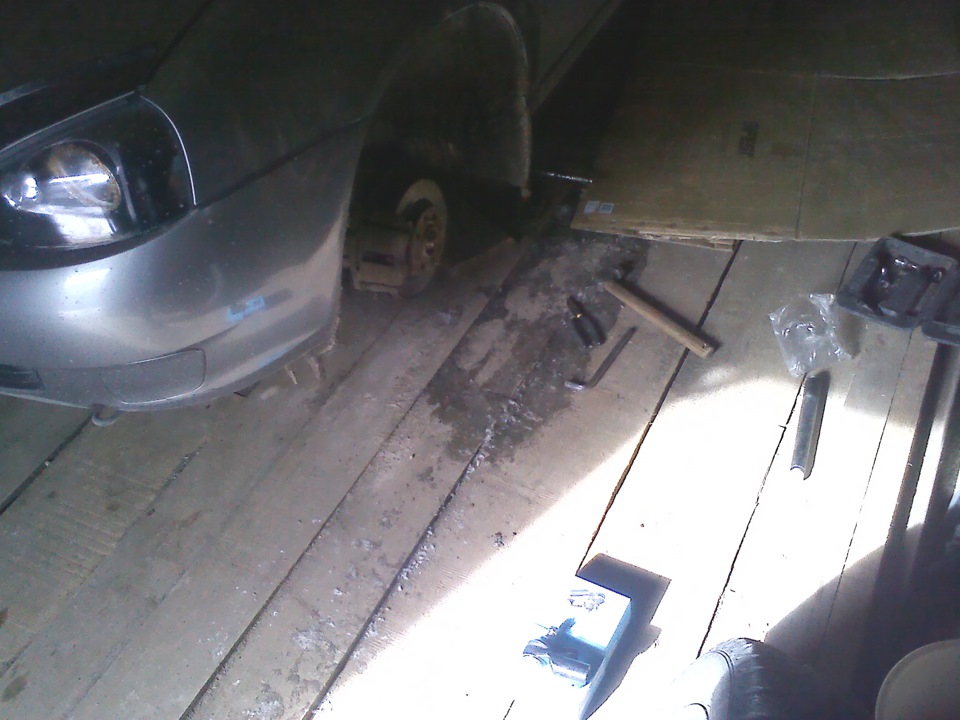 Замена рулевых наконечников — Lada Калина седан, 1,6 л, 2010 года ...