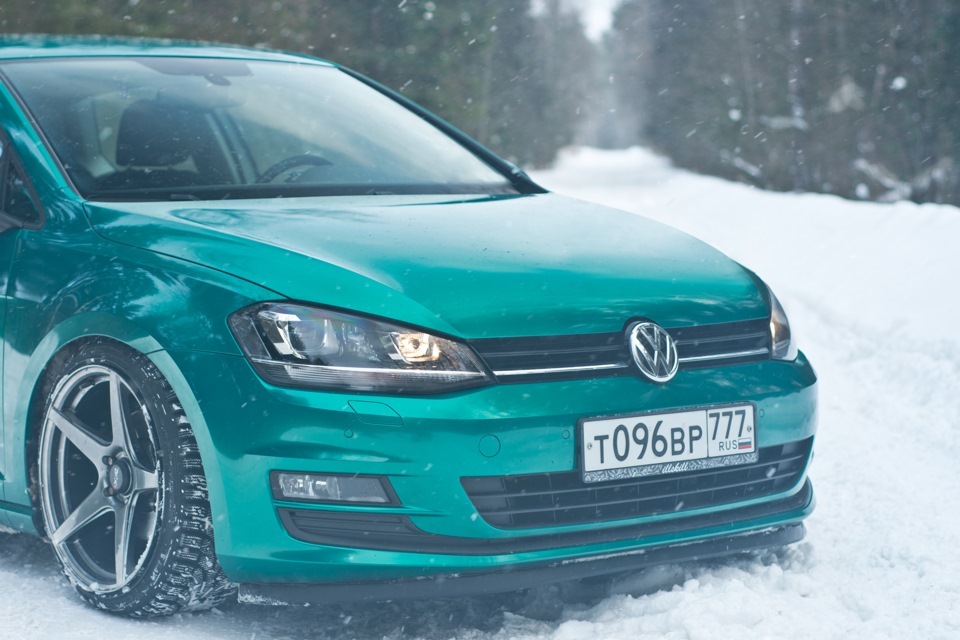 Цветовая палитра VW Golf