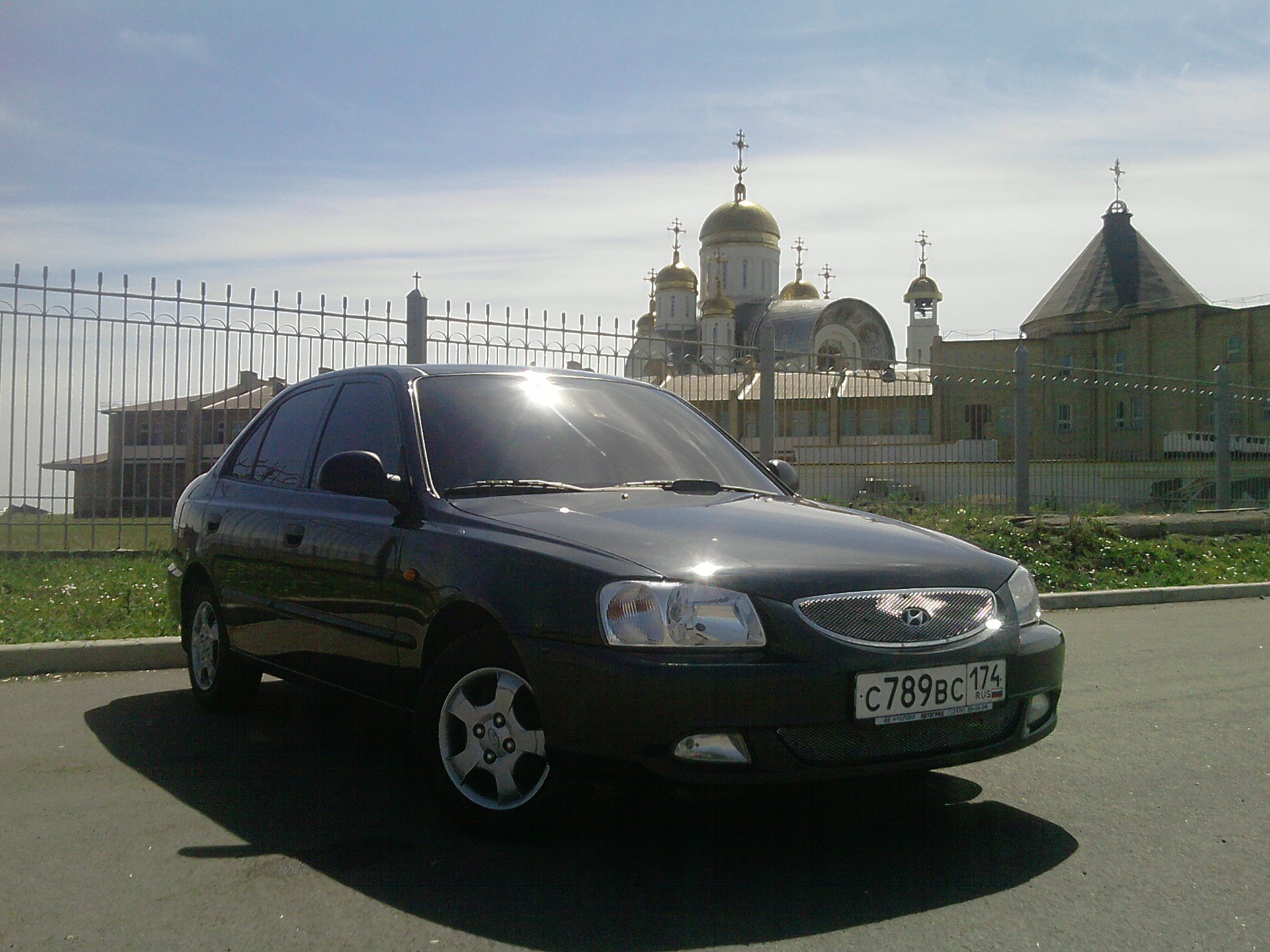 тонировочка по ГОСТу :))) … — Hyundai Accent (2G), 1,5 л, 2008 года |  тюнинг | DRIVE2