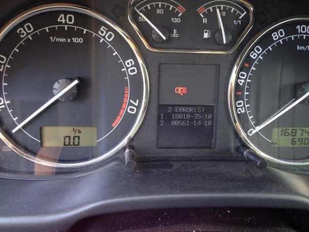 Плавают ХХ при езде накатом+повышенный расход на ХХ — Skoda Octavia ...