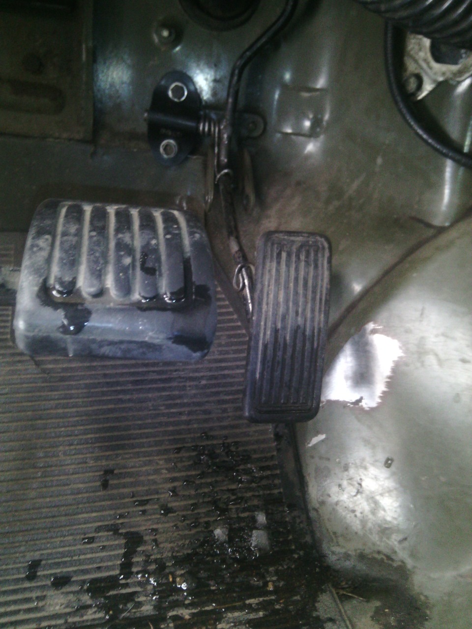 Педаль газа от Toyota Mark 2 GX71 — УАЗ 31512, 2,5 л, 1986 года ...
