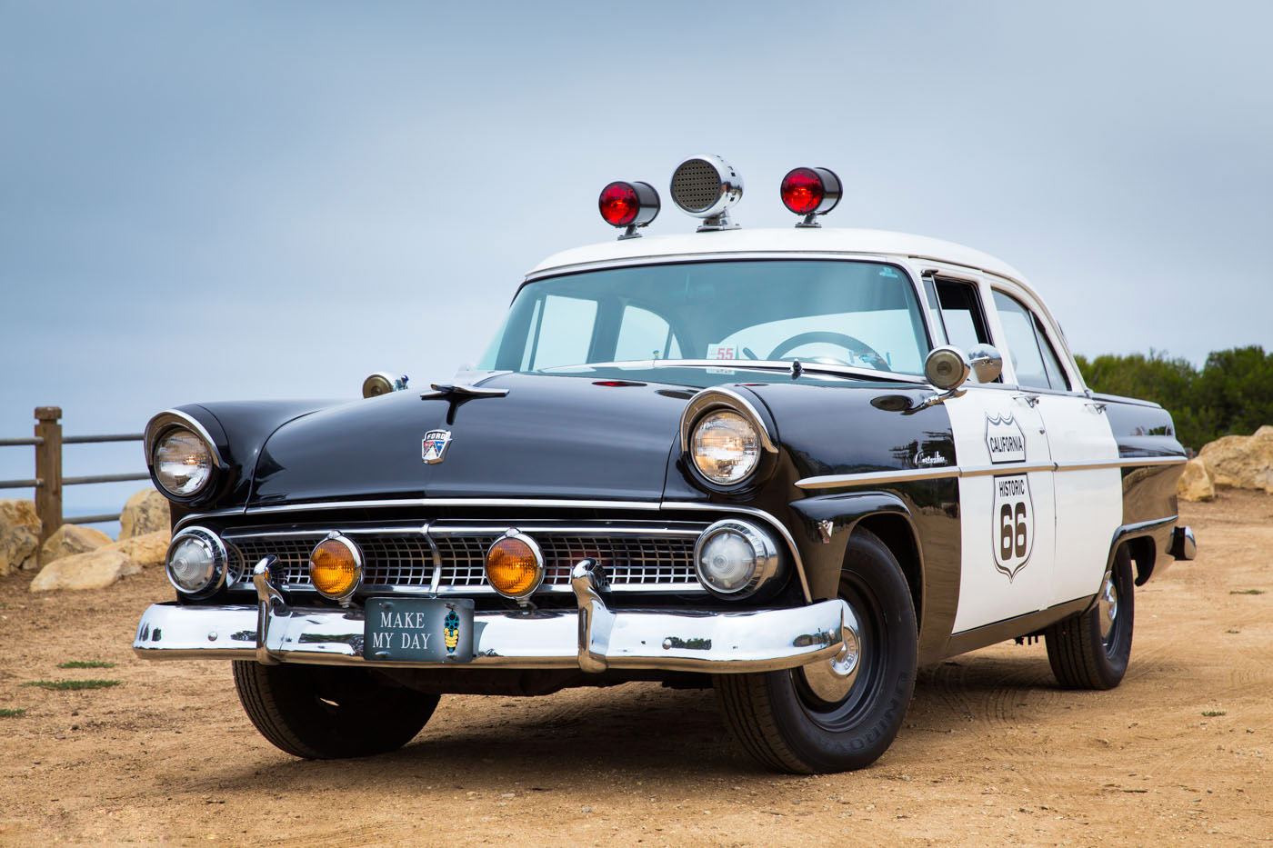 Ford Fairlane 1955 Police