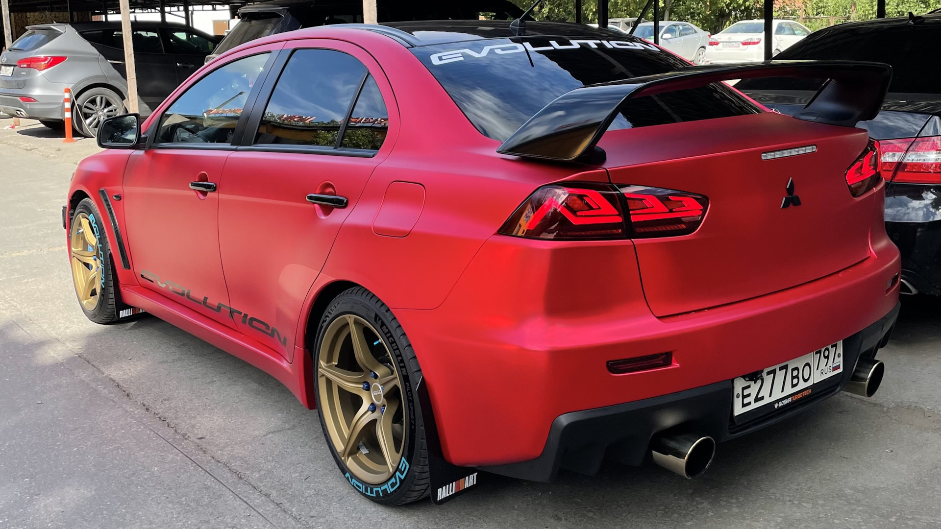 Mitsubishi Lancer Evolution X 2.0 бензиновый 2008 FQ440 на DRIVE2