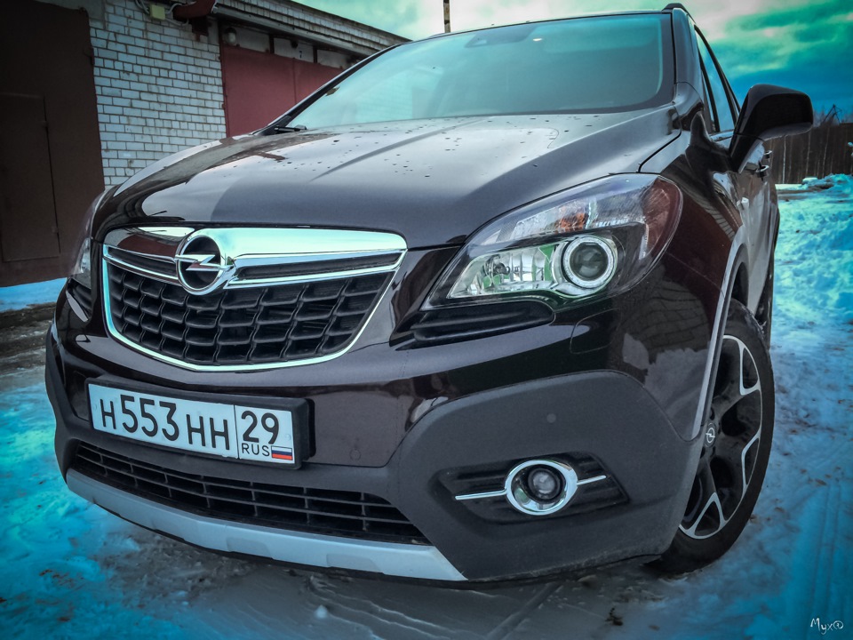 Замена рамки госномера на RCS — Opel Mokka, 1,8 л, 2013 года | стайлинг ...