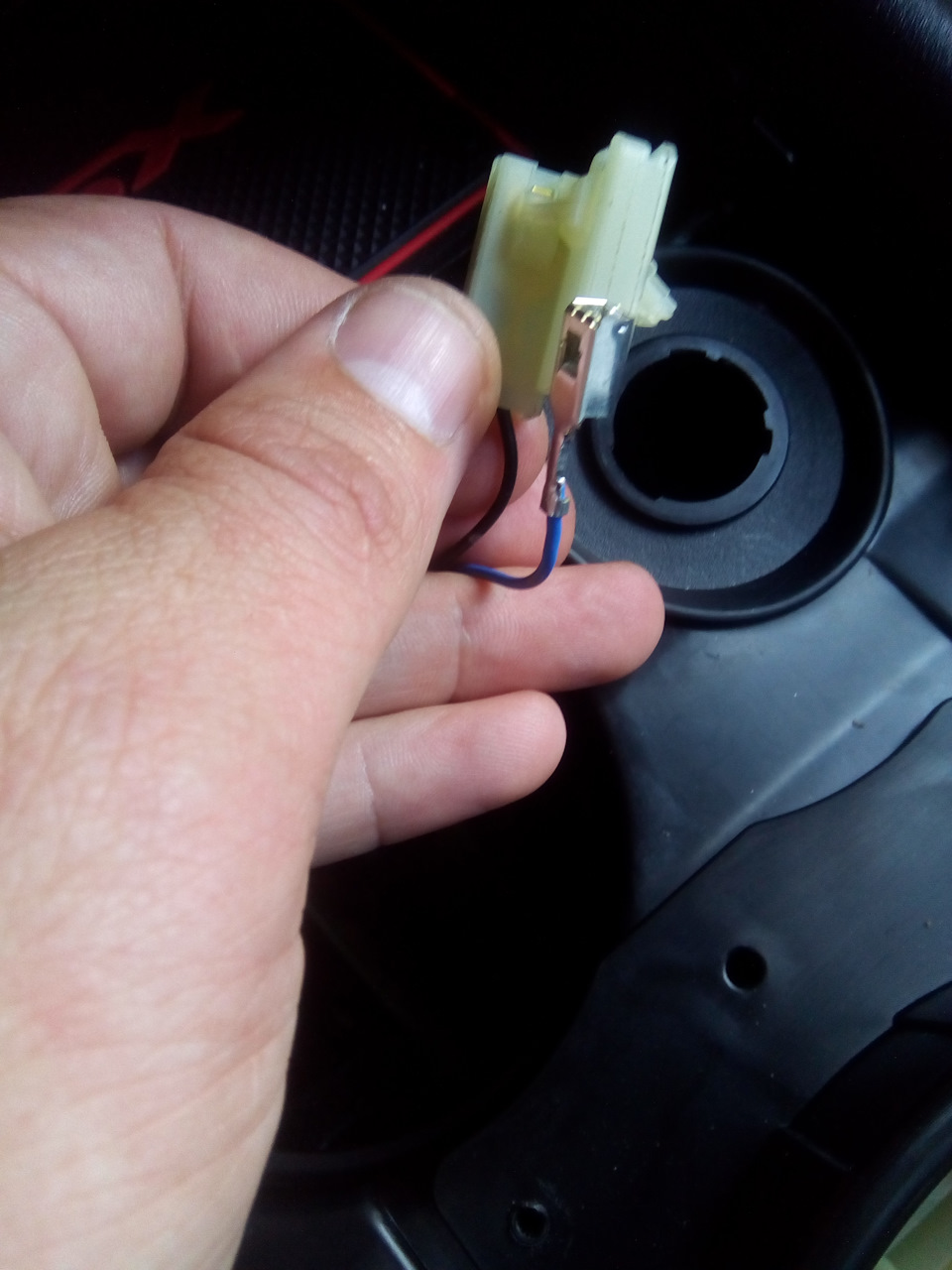 Подключение "антирадара" к шайбе 4WD. — Mitsubishi ASX, 1,6 л, 2014 ...