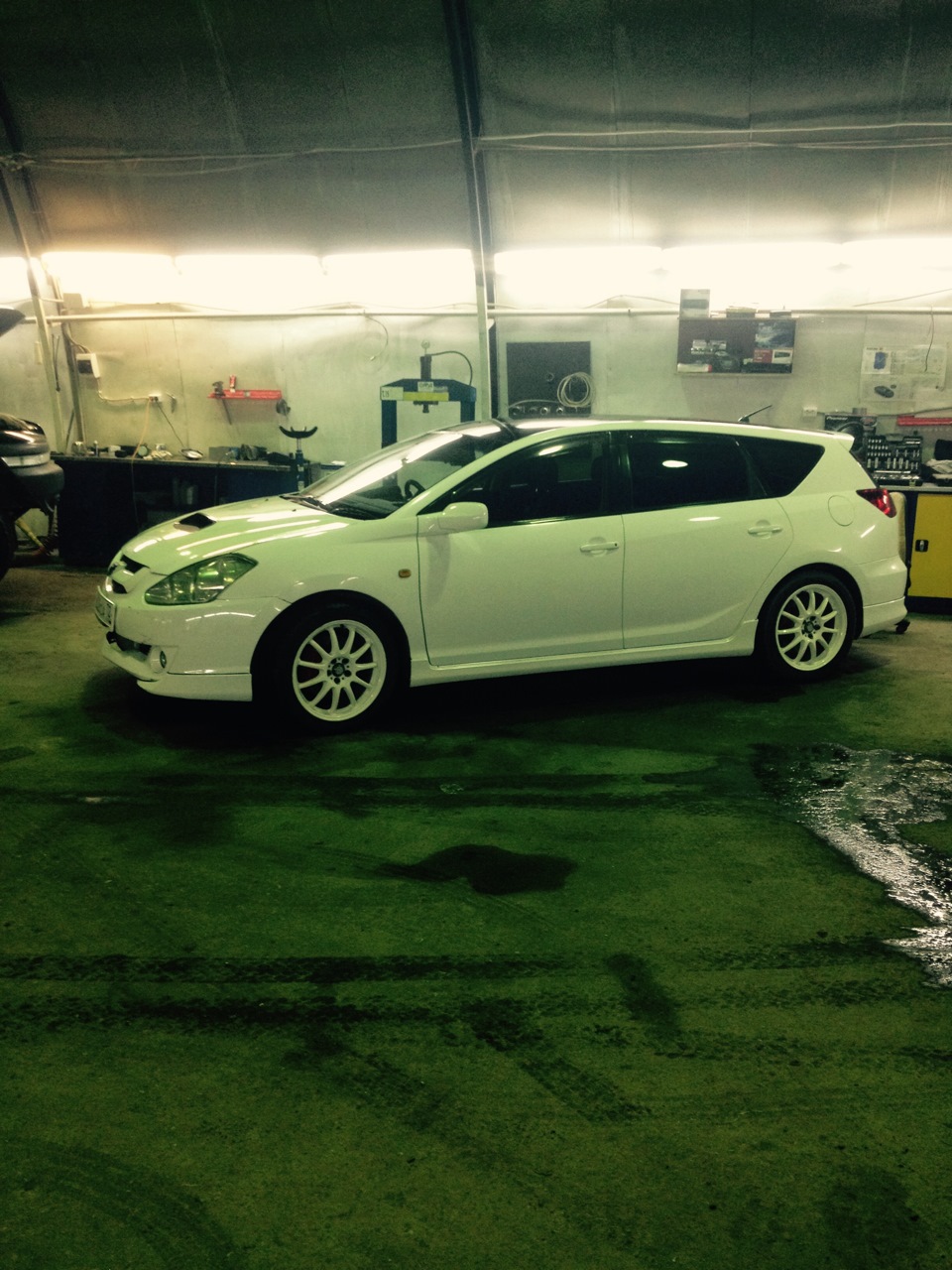 Замена втулок переднего СПУ, замена смазки ШРУС. — Toyota Caldina (241 ...