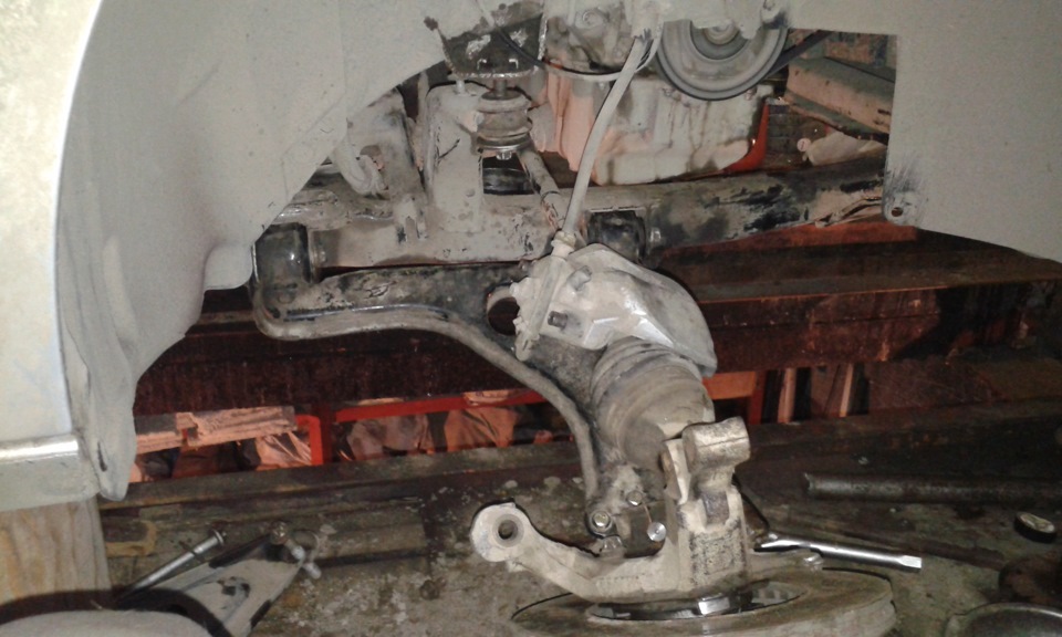 стойки и все сайлентблоки — Opel Astra H, 1,4 л, 2006 года | своими ...