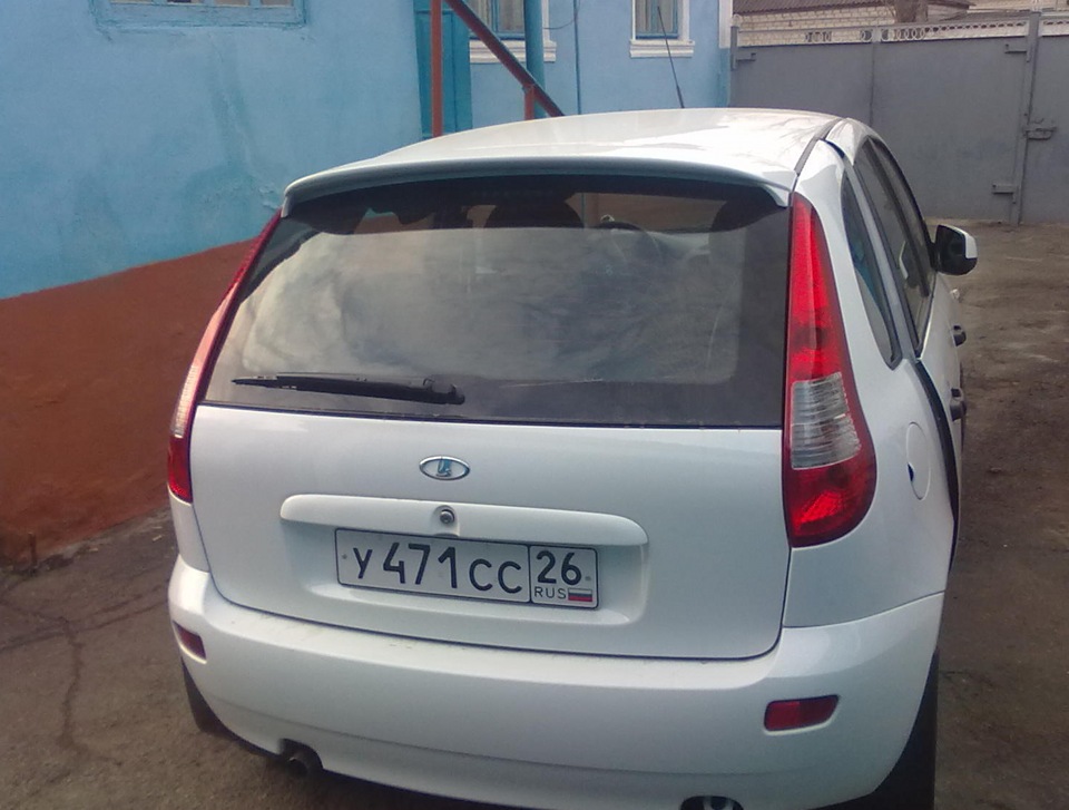 Спойлер калина спорт