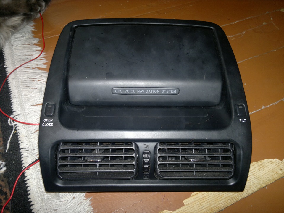 Установка монитора. — Toyota Altezza, 3 л, 1999 года | своими руками ...