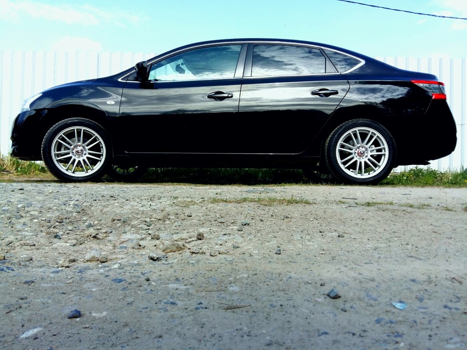 Запись от 23 мая 23:14 — Nissan Sentra (B17), 2014 года | колёсные ...