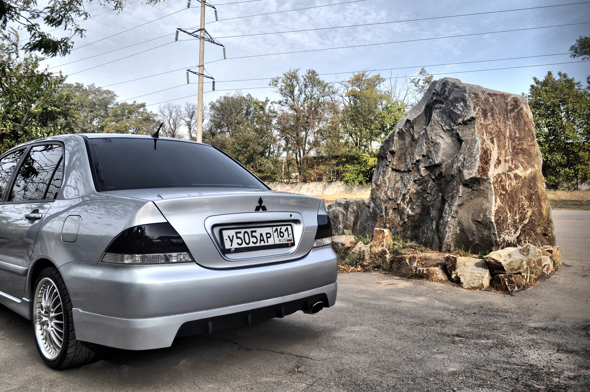 Фотосессия на природе + законченный вид зАДА — Mitsubishi Lancer IX, 1,6 л,  2005 года | тюнинг | DRIVE2