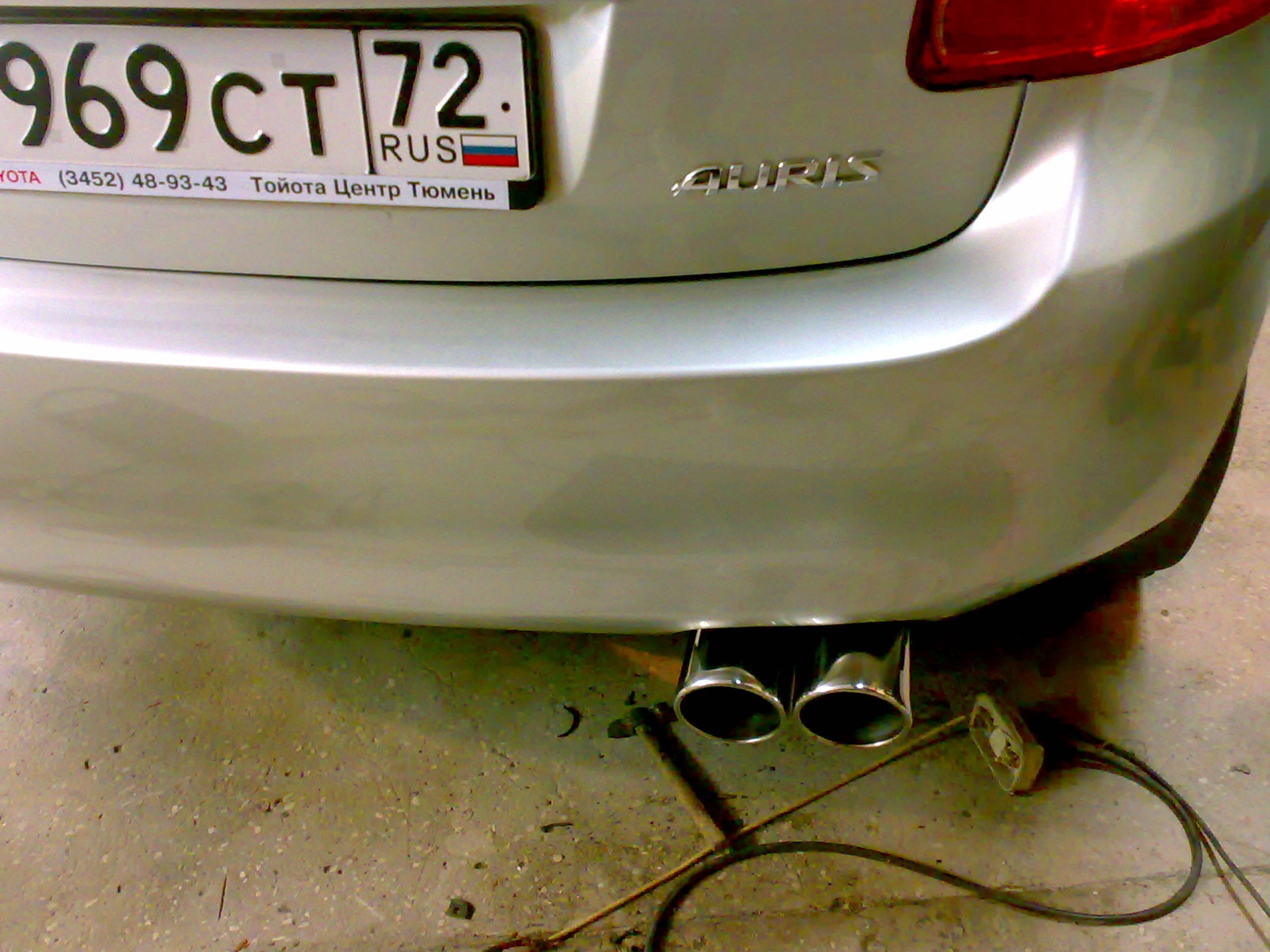 Bumper repair  pipe  - Toyota Auris 16 L 2008