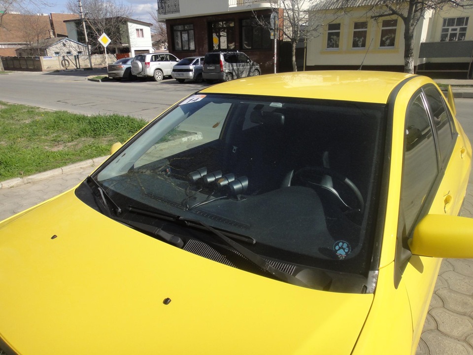 Удивительные птички — Mitsubishi Lancer Evolution VIII, 2 л, 2004 года ...
