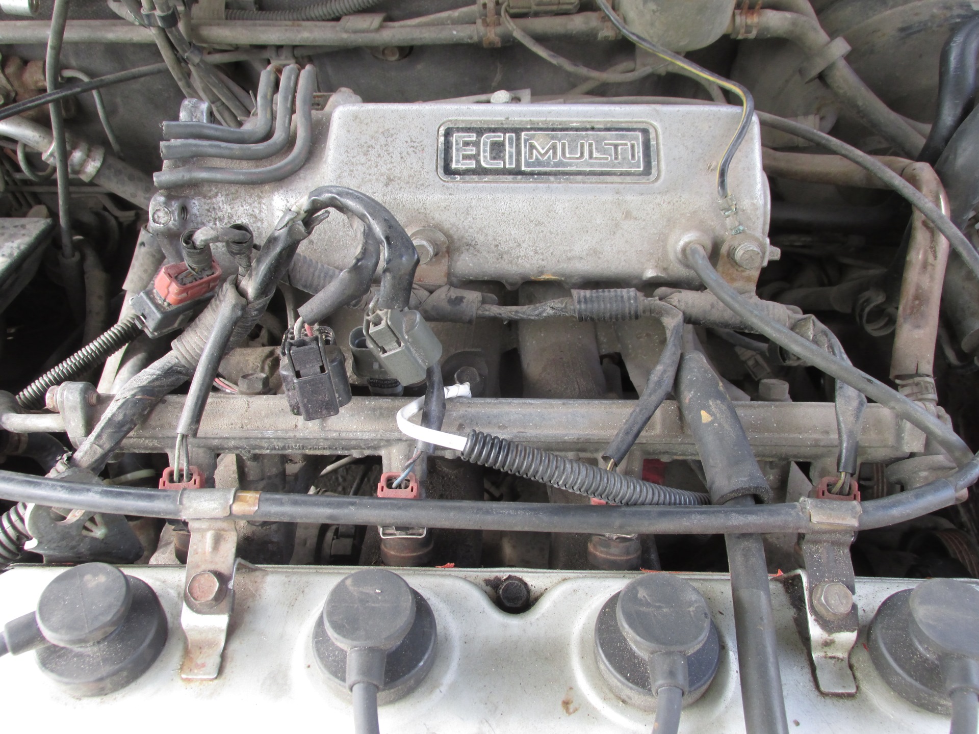 Чистка впускного коллектора, заглушка EGR — Mitsubishi Galant (7G), 2 л ...