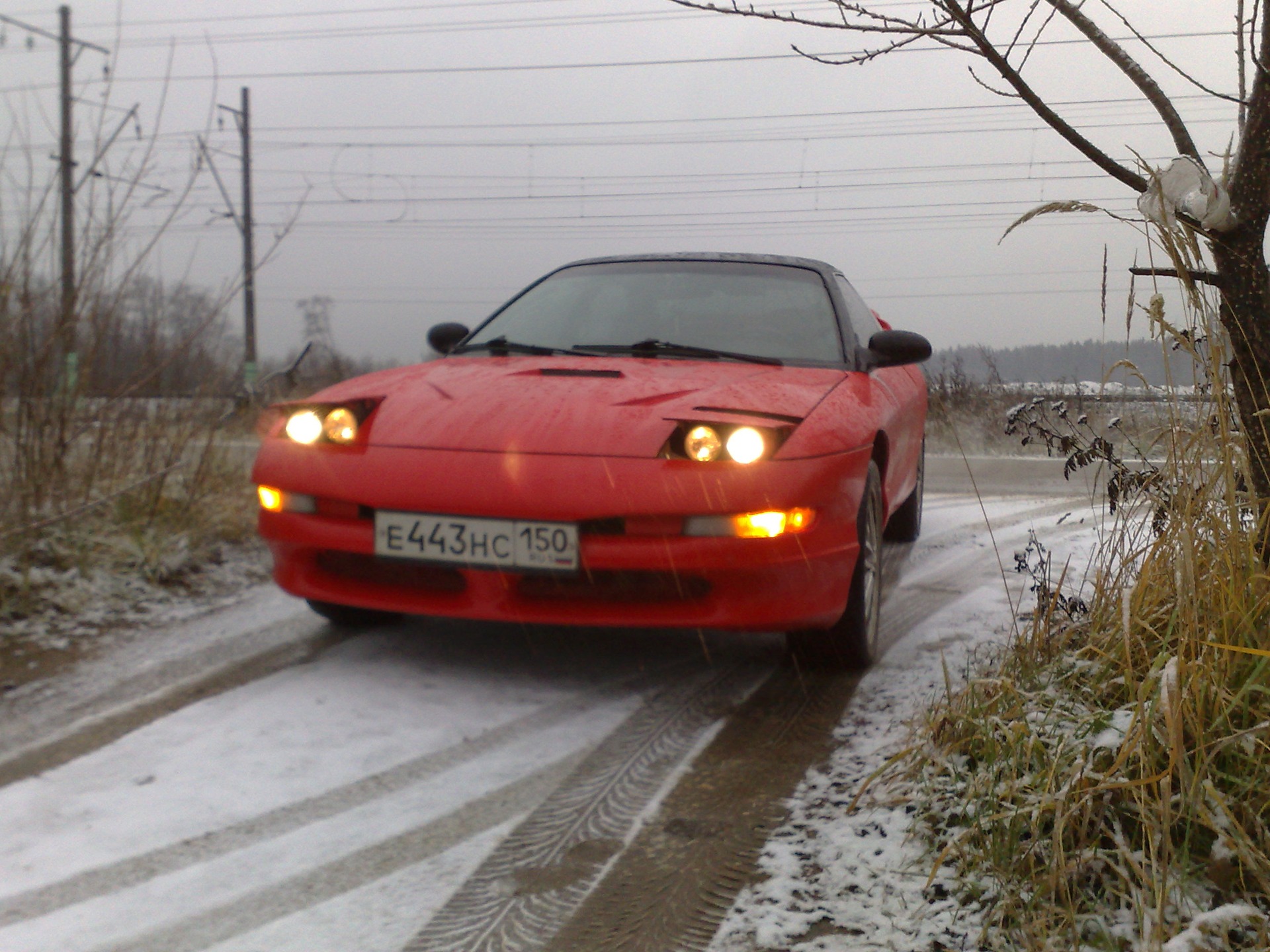 Ford Probe в снегу