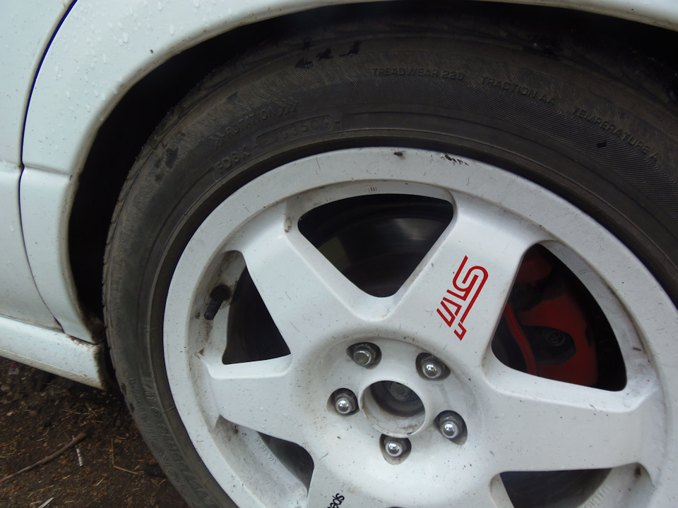 задние тормоза, установлены колодки just drive — Subaru Legacy (BE/BH/BT)