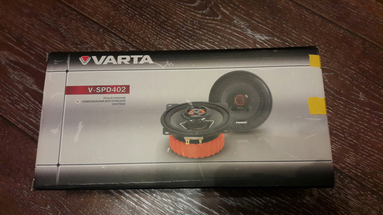 Передние колонки Varta V-SPD 402 — Daewoo Nexia (N150), 1,5 л, 2011 года |  автозвук | DRIVE2