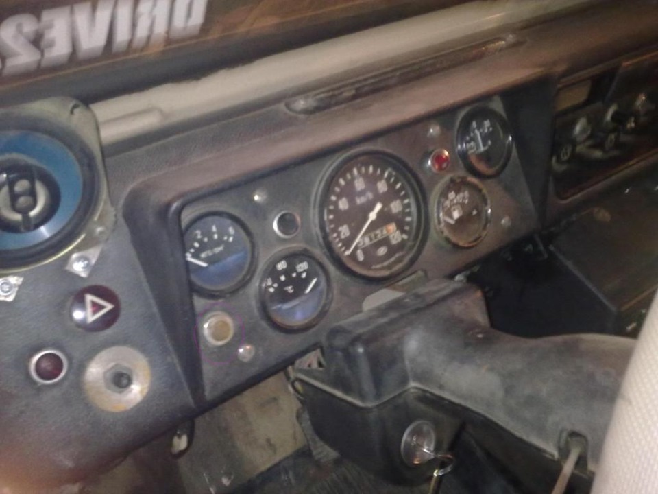 Лампа блокировки заднего моста… — ЛуАЗ 969, 1,1 л, 1986 года | своими ...