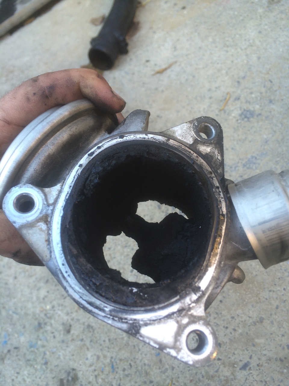 Даунпайп:промывка коллектора, интеркулера и так дале… — Mercedes-Benz E ...