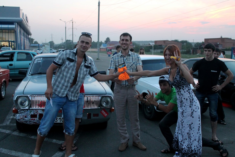 Встреча Тихорецк — Кропоткин — Армавир в городе Кропоткин! 130713