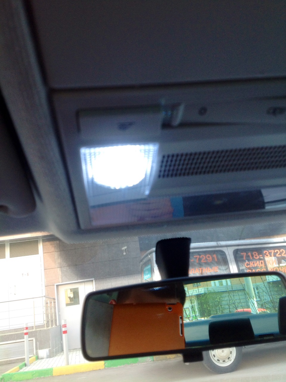 LED в салон, багажник и габариты — Volkswagen Polo Sedan, 1,6 л, 2014 ...