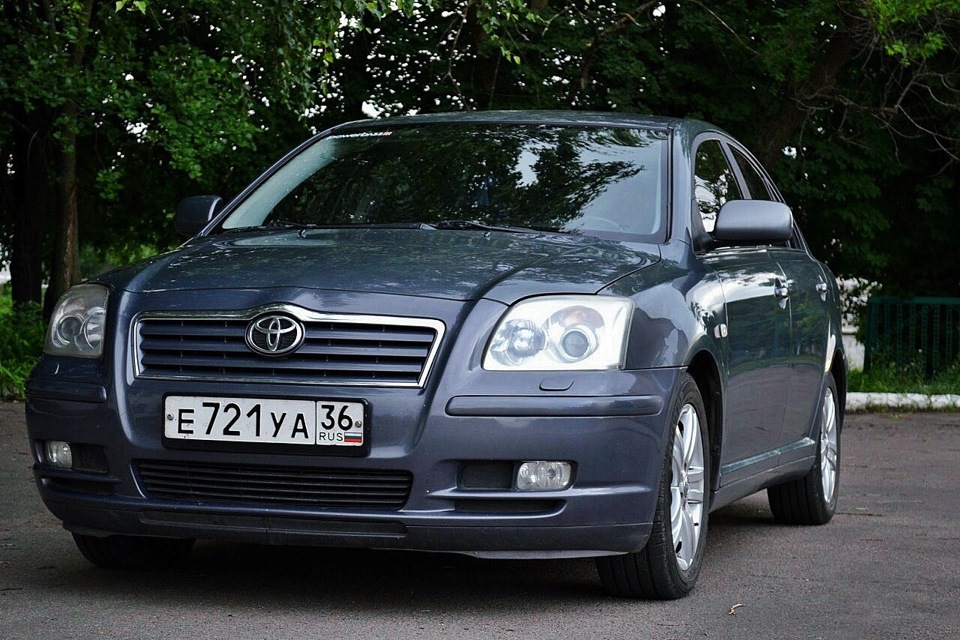 Диагностика тойота авенсис 2004