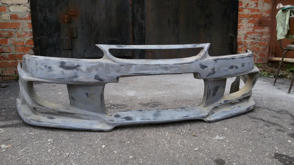 Обвес. Бампер — Toyota Corolla Levin (AE110/111), 1,6 л, 1999 года ...