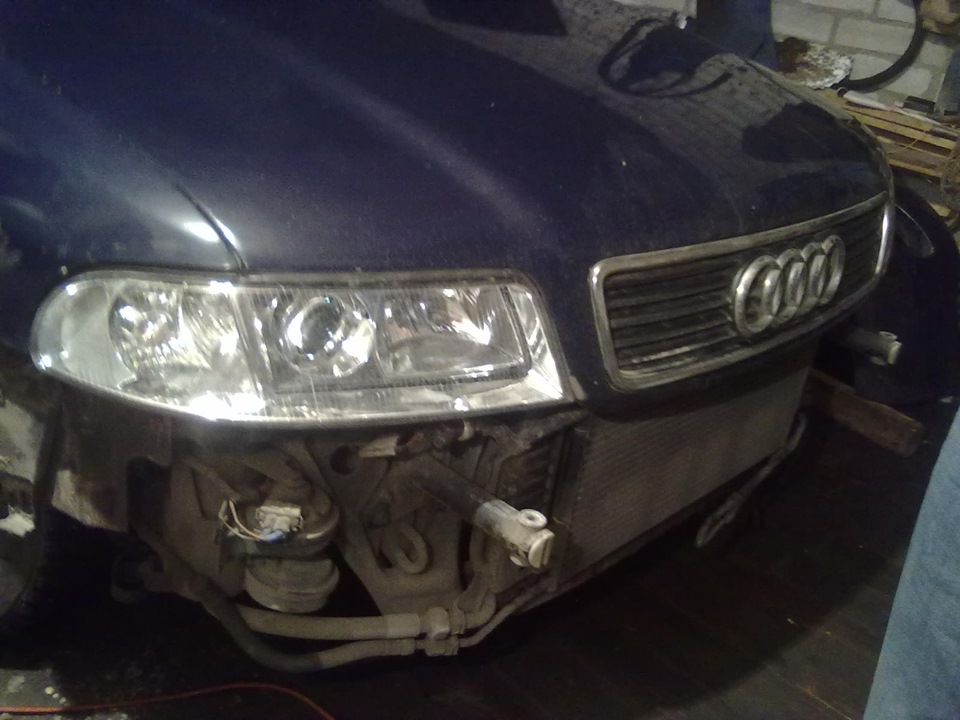 Фарки) — Audi A4 (B5), 1,8 л, 1997 года | стайлинг | DRIVE2