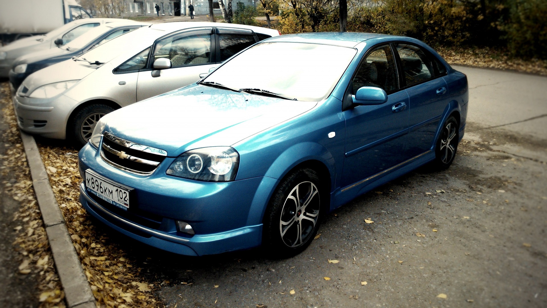 Chevrolet Lacetti седан голубой drive2