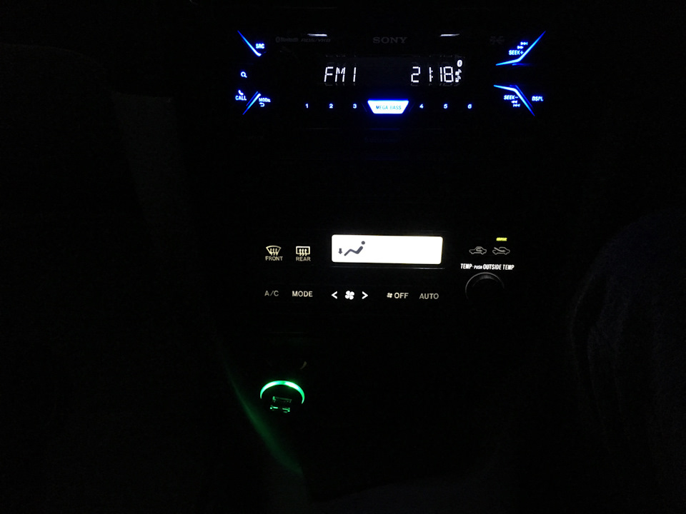 Новая подсветка климат-контроля👻 — Toyota Caldina (210), 2 л, 1999 года ...