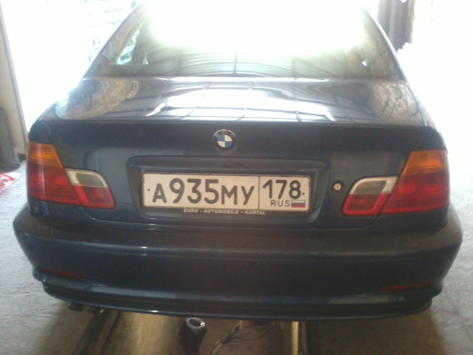 "правильный" выхлоп — BMW 3 series (E46), 2,5 л, 2002 года | запчасти ...