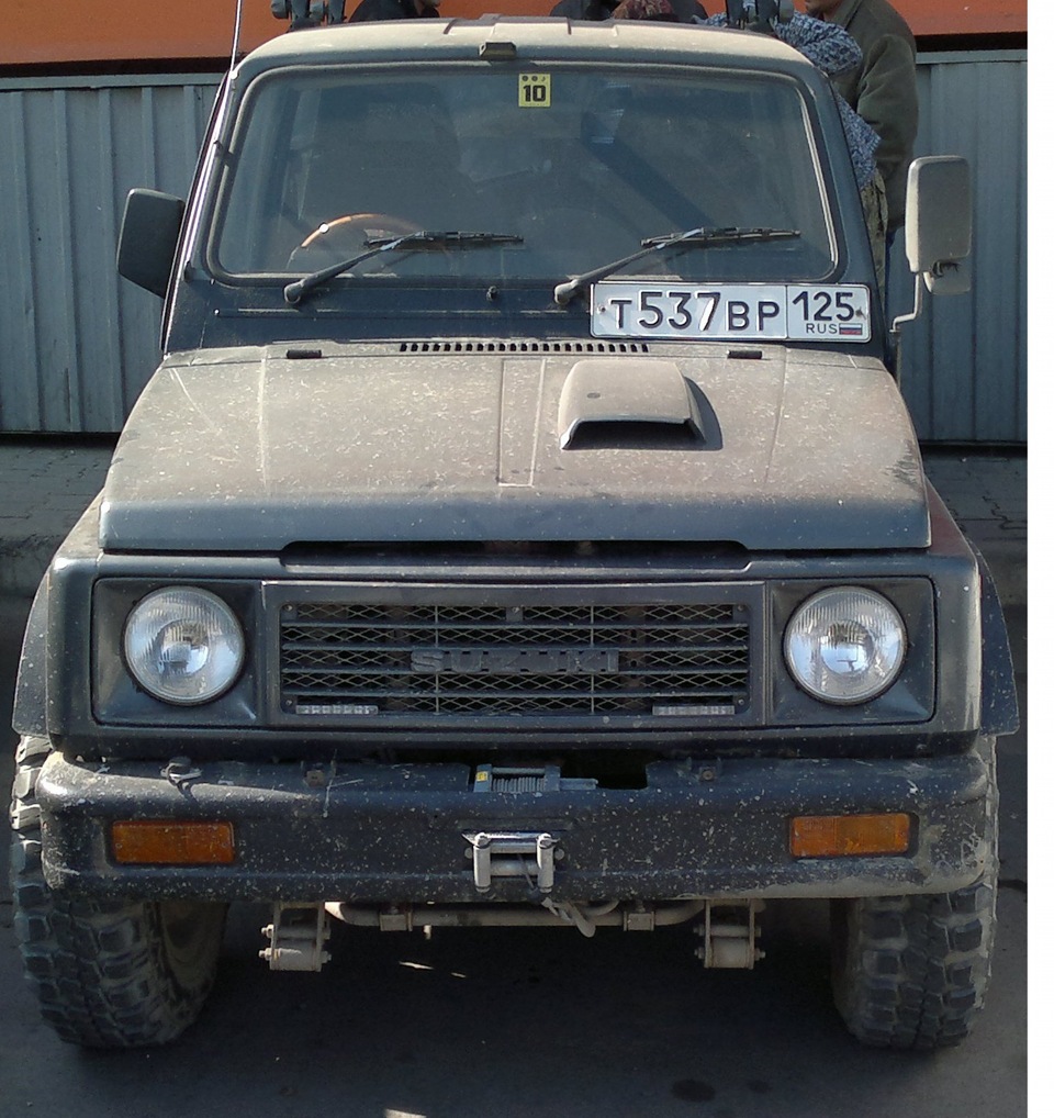 Номерной знак в НЕПОЛОЖЕННОМ месте! — Suzuki Jimny, 0,7 л, 1998 года |  нарушение ПДД | DRIVE2