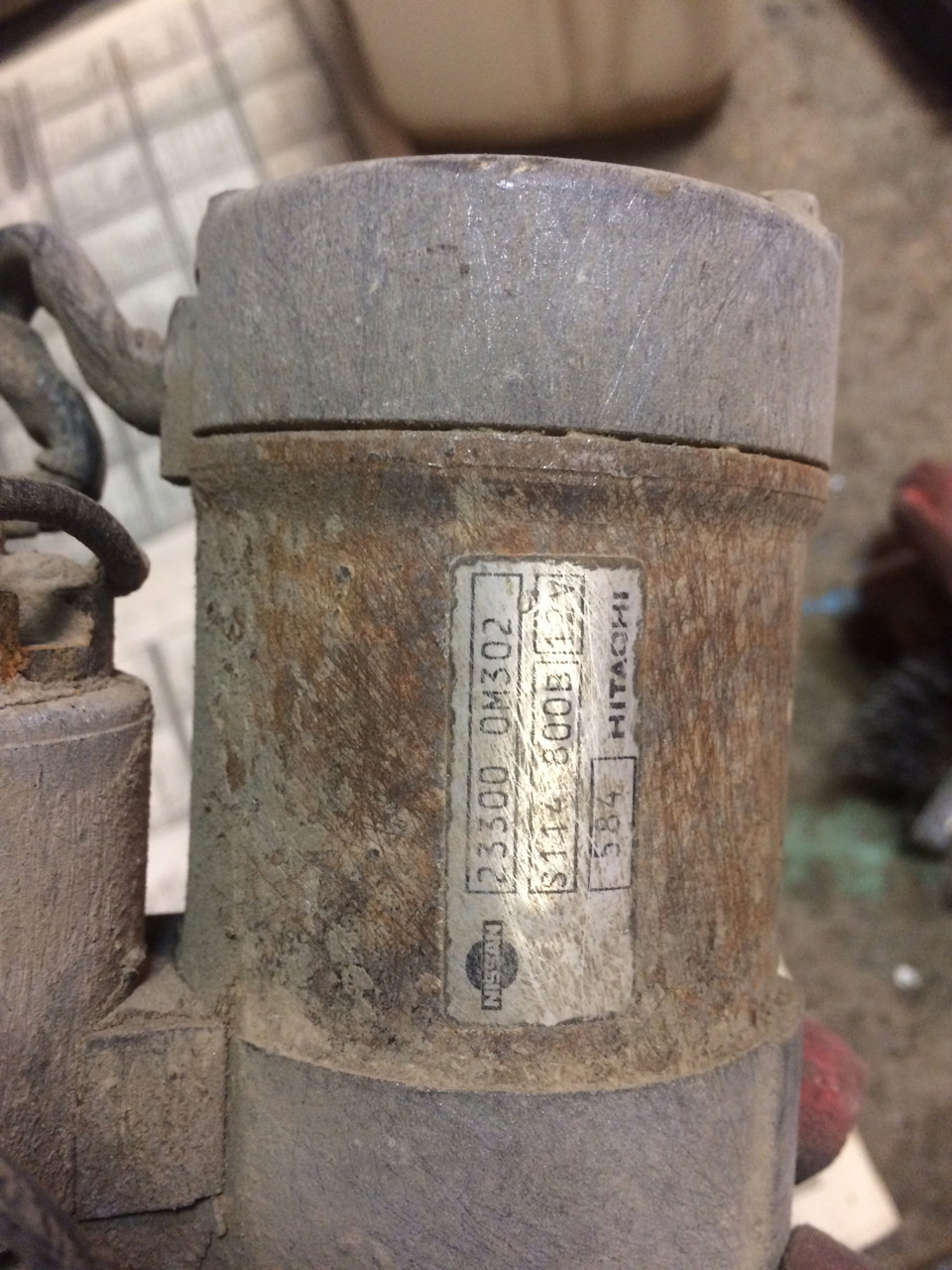 Фото в бортжурнале Nissan Almera II (N16). Запчасти на фото: 23300OM302