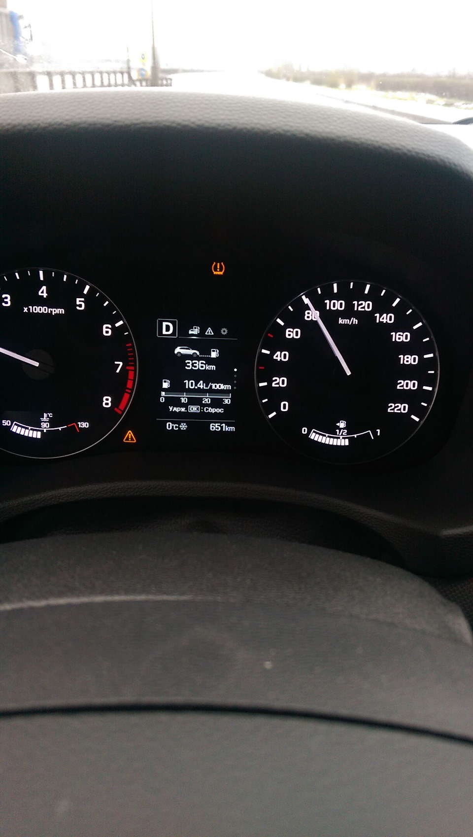 Интересный расход — Hyundai Creta (1G), 2 л, 2016 года | обкатка | DRIVE2