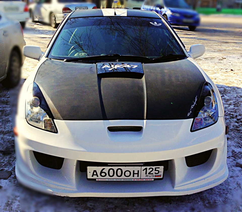 реснички — Toyota Celica (230), 1,8 л, 1999 года | тюнинг | DRIVE2