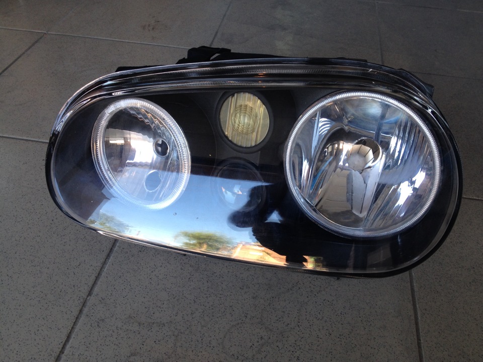 Старый баян о фарах ч.1 — Volkswagen Golf Mk4, 1,9 л, 2001 года ...