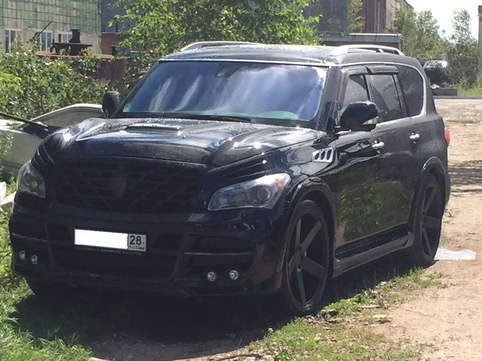 Фото инфинити qx56 тюнинг фото