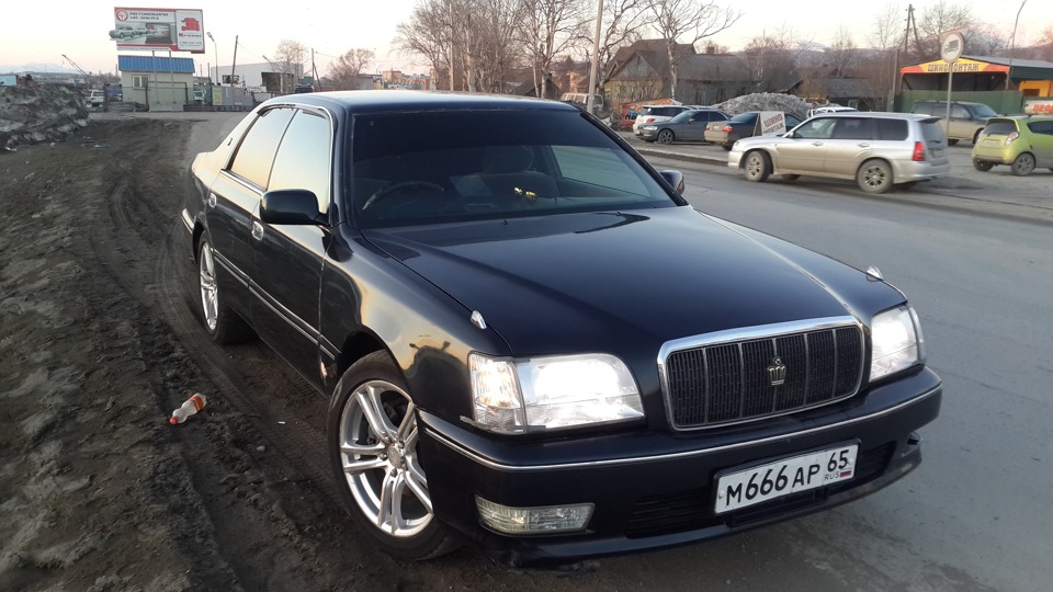 тест драйв toyota crown majesta 98