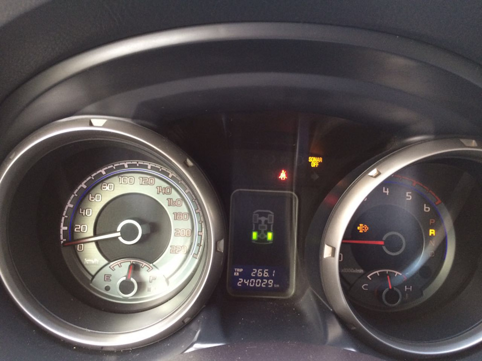 парковочные датчики — Mitsubishi Pajero (4G), 3,2 л, 2007 года | своими ...