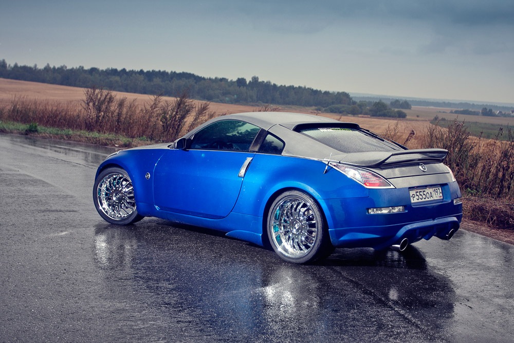 Nissan 350z в дрифте