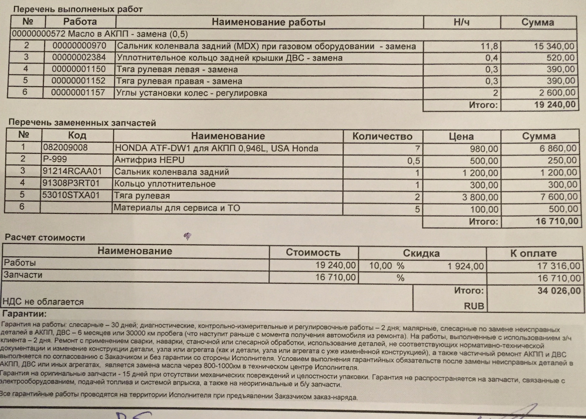 Перечень замен. Р0848 ошибка Акура. 30000 Пробега название то.