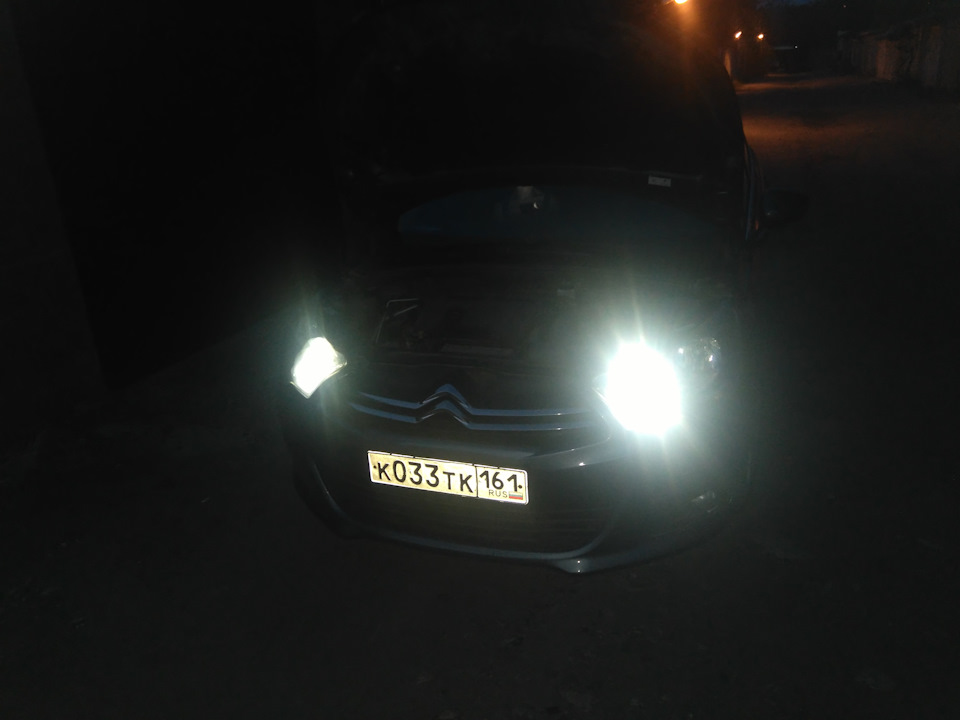 Led лампы — Citroen C4 (2G), 1,6 л, 2012 года | аксессуары | DRIVE2