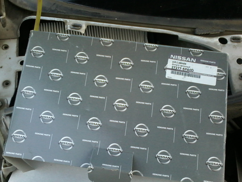 272775PA0D ФИЛЬТР ВОЗД ОТОПИТ NISSAN INFINITI | Запчасти на DRIVE2