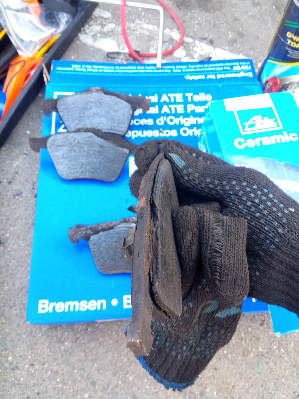 TRW хлам. — Volvo XC90 (1G), 2,5 л, 2006 года | запчасти | DRIVE2